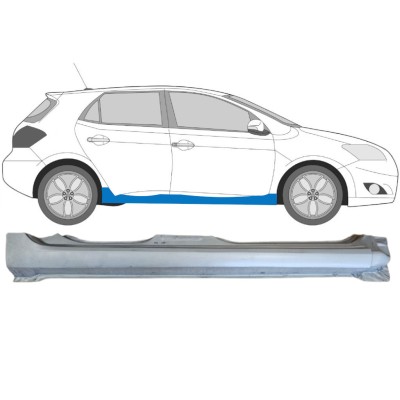 Volledige dorpel voor Toyota Auris 2007-2012 / Rechts 15089