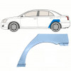 Reparatiepaneel achterspatbord