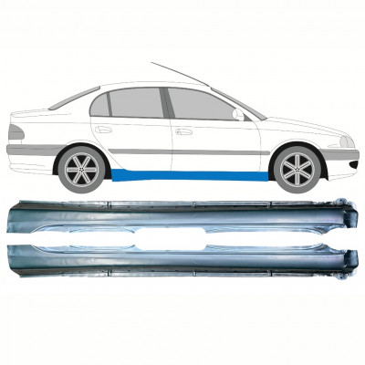 Reparatie dorpel voor Toyota Avensis 1997-2003 / Links + Rechts / Set 10350