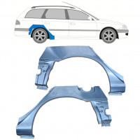 Reparatiepaneel achterspatbord voor Toyota Avensis 1997-2003 / Links + Rechts / COMBI / Set 9813