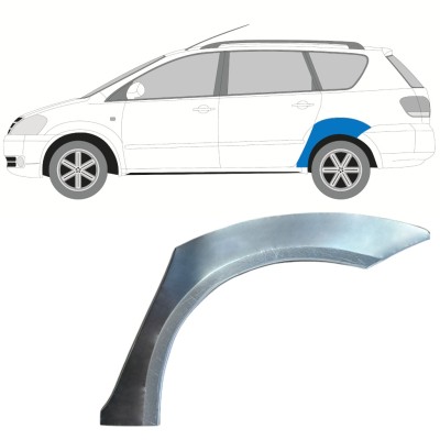 Reparatiepaneel achterspatbord voor Toyota Avensis Verso 2001-2011 / Links 15877