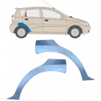 Achterspatbord reparatiepaneel for Chevrolet Aveo 2003-2006 / Links+Rechts / LUIG TERUG / Set 6433