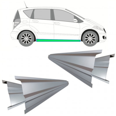 MERCEDES A-CLASS 2004-2012 INTERN + BUITENSTE DORPEL REPARATIEPANEL / RECHTS + LINKS / SET