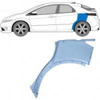 Reparatiepaneel achterspatbord voor Honda Civic 2005-2011 / Links 6635