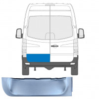 Lage reparatiepaneel achterste deuren voor Mercedes Sprinter 2006- / Links 6789