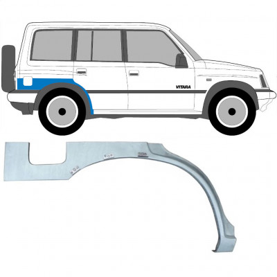 Reparatiepaneel achterspatbord voor Suzuki Vitara 1996-2003 / Rechts 7039