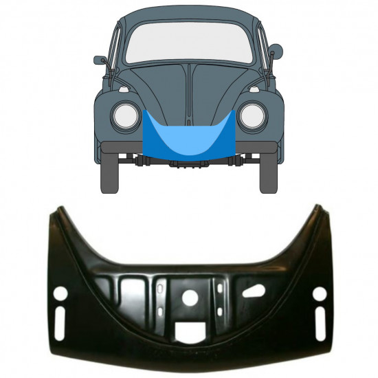 Voor bumperbalk voor Volkswagen Kaefer 1949- 12739