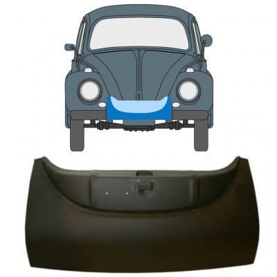 Voor bumperbalk voor Volkswagen Kaefer 1949- 12738