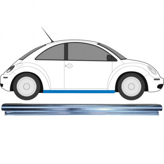 Reparatie dorpel voor Volkswagen New Beetle 1998-2005 / Links = Rechts (symmetrisch) 11912