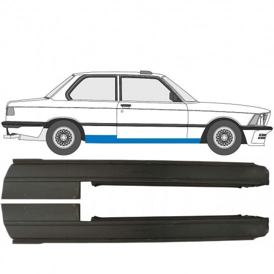 BMW 3 E21 1975-1984 2 DEUR VOL DORPEL REPARATIEPANEEL / PAAR