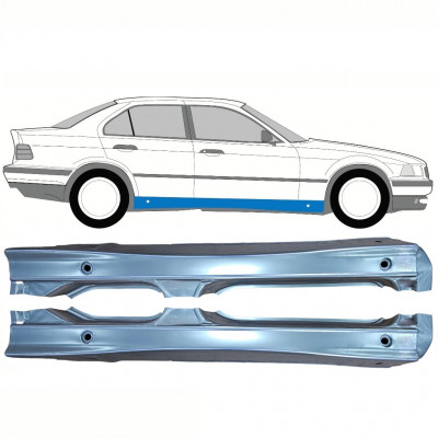 Volledige dorpel voor BMW 3 E36 1990-2000 / Links + Rechts / Set 10856