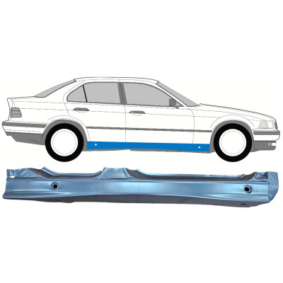 Volledige dorpel voor BMW 3 E36 1990-2000 / Rechts 11095