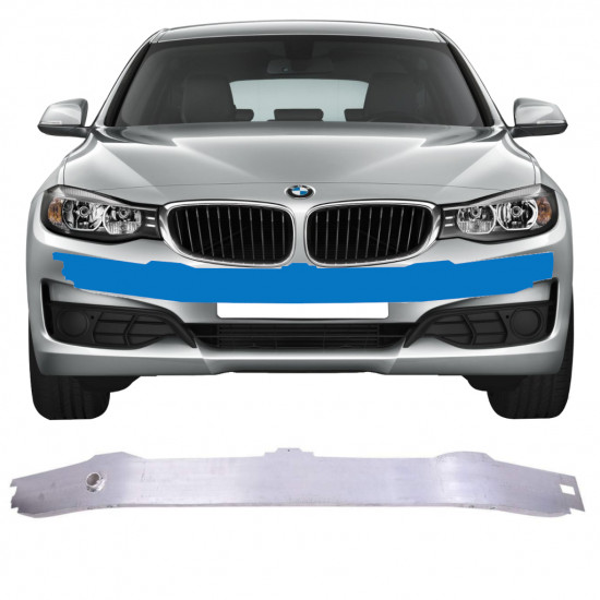 Versterking voorbumper / balk voor BMW 3 Gran Turismo GT 2012- 5489