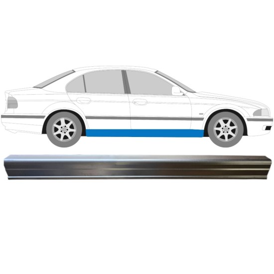 Reparatie dorpel onderste deel voor BMW 5 E39 1996-2004 / Links = Rechts (symmetrisch) 14965