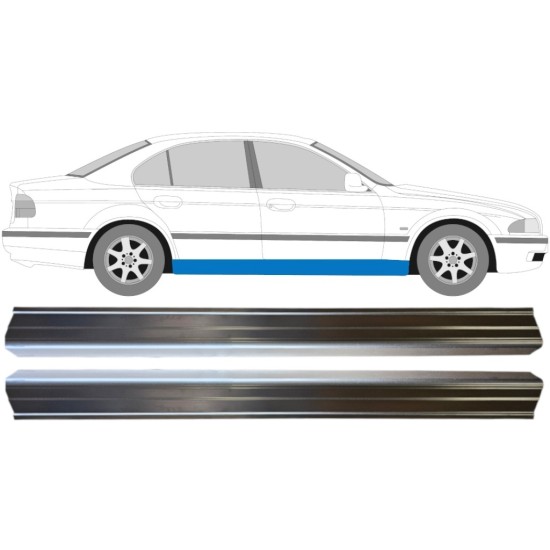 Reparatie dorpel onderste deel voor BMW 5 E39 1996-2004 / Links + Rechts / Set 14966