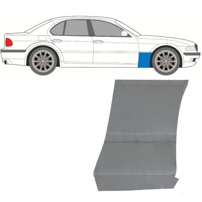 Reparatiepaneel voorspatbord voor BMW 7 E38 1994-2001 / Rechts 11785