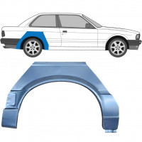 Reparatiepaneel achterspatbord voor BMW 3 E30 1987-1994 / Rechts 6385