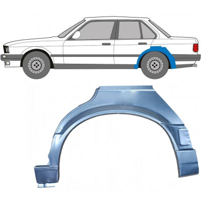 BMW 3 E30 1987-1994 4 DEUR WIELKAST REPARATIE PANEEL / LINKS