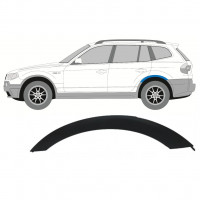 Zijlijst sierlijst achterspatbord voor BMW X3 2003-2010 / Links 7647