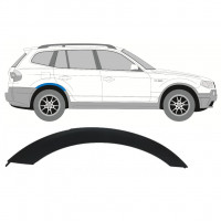 Zijlijst sierlijst achterspatbord voor BMW X3 2003-2010 / Rechts 7646