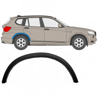 Zijlijst sierlijst achterspatbord voor BMW X3 2010-2014 / Rechts 7650