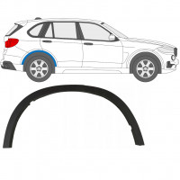 Zijlijst sierlijst achterspatbord voor BMW X5 2013-2019 / Rechts 7654