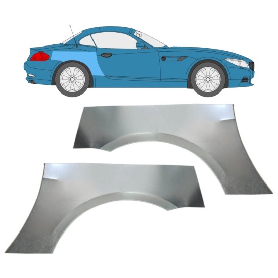 Reparatiepaneel achterspatbord voor BMW Z4 2009-2016 / Links + Rechts / Set 16327