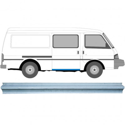 MAZDA BONGO E-SERIES 1984-1998 SCHUIFDEUR DORPELPANEEL