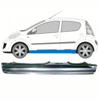 Reparatie dorpel voor Peugeot 107 Citroen C1 2005- / Links 8651