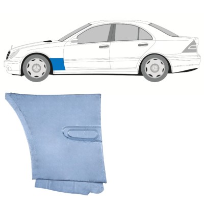 Reparatiepaneel voorspatbord voor Mercedes C-Class W203 2000-2007 / Links 16030