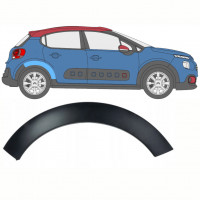 Zijlijst sierlijst achterspatbord voor Citroen C3 2016- / Rechts 8504