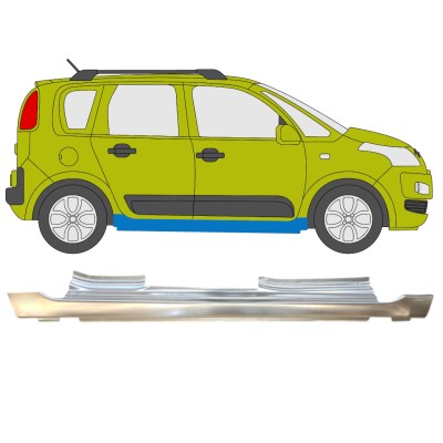 Volledige dorpel voor Citroen C3 Picasso 2008- / Rechts 14632
