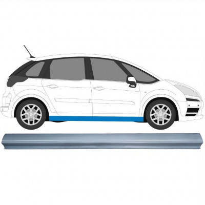 Reparatie dorpel voor Citroen C4 Picasso 2006-2013 / Links = Rechts (symmetrisch) 11914