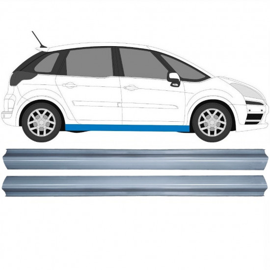 CITROEN C4 PICASSO 2006-2013 DORPEL REPARATIEPANEL / RECHTS + LINKS / SET