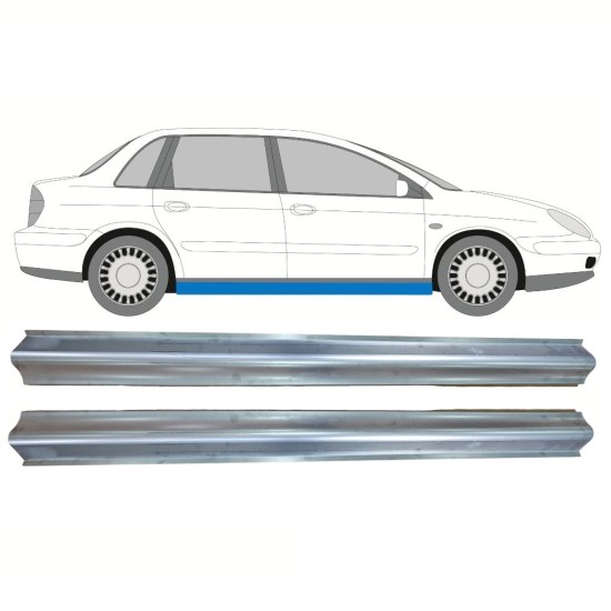 Reparatie dorpel voor Citroen C5 2001-2008 / Links + Rechts / Set 16293