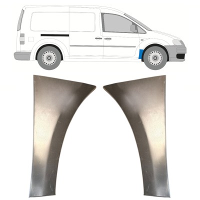 Reparatiepaneel voorspatbord voor Volkswagen Caddy 2004-2020 / Links + Rechts / Set 14698