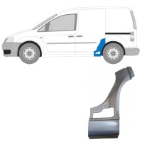 Reparatiepaneel achterspatbord voor Volkswagen Caddy 2004-2020 / Links 15163