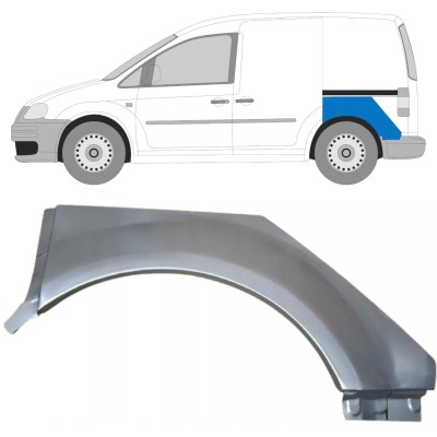 Reparatiepaneel achterspatbord voor Volkswagen Caddy 2004-2020 / Links 15161