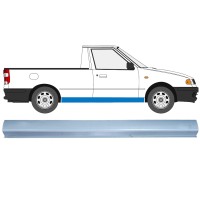 Reparatie dorpel voor Volkswagen Caddy 1995-2004 / Links = Rechts (symmetrisch) / PICKUP 16185