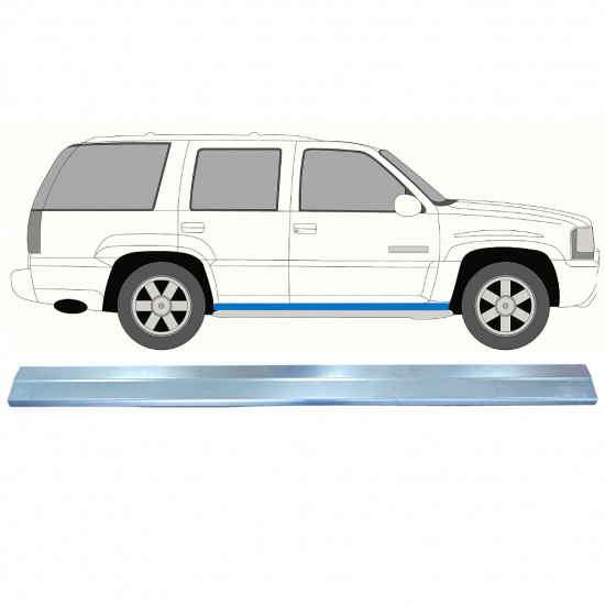 Reparatie dorpel voor Cadillac Escalade 2001-2006 / Links = Rechts (symmetrisch) 7244