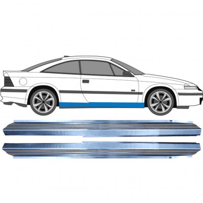 Reparatie dorpel voor Opel Calibra 1990-1997 / Links + Rechts / Set 9409