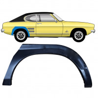 Reparatiepaneel achterspatbord voor Ford Capri 1968-1974 / Rechts 11000