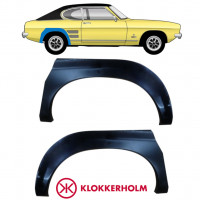 Reparatiepaneel achterspatbord voor Ford Capri 1968-1974 / Links + Rechts / Set 11002