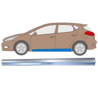 Reparatie dorpel voor Kia Ceed 2012-2018 / Links 14869
