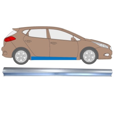 Reparatie dorpel voor Kia Ceed 2012-2018 / Rechts 14868