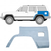 Reparatiepaneel achterspatbord voor Jeep Cherokee XJ 1984-2001 / Links 5256