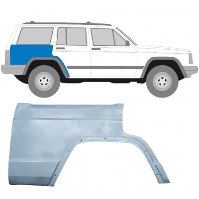 JEEP CHEROKEE XJ 1984-2001 ACHTERSPATBORD REPARATIEPANEEL / RECHTS