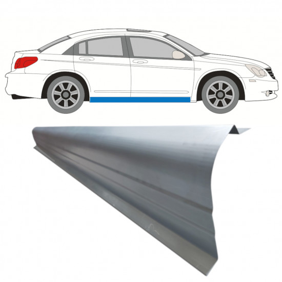 CHRYSLER SEBRING 2007-2010 DORPEL REPARATIEPANEL / RECHTS = LINKS