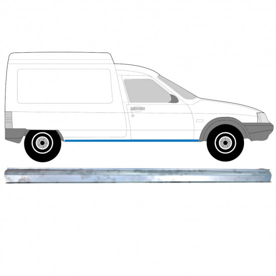 Reparatie dorpel voor Citroen C15 1984-2005 / Rechts 11558