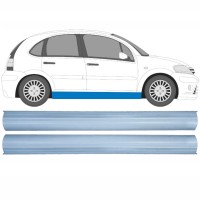 Reparatie dorpel onderste deel voor Citroen C3 2002-2010 / Links + Rechts / Set 16122